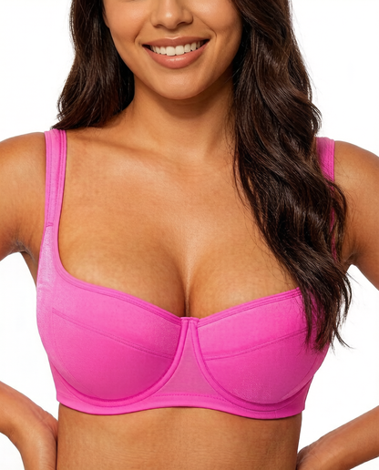 Lightly Padded Balconette Bra – Soft Fit & Natural Lift