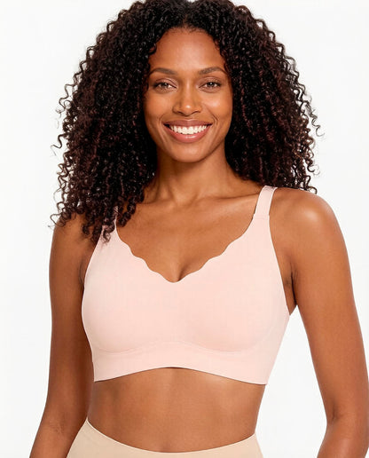 Seamless Comfort Smoothing Push Up Bra