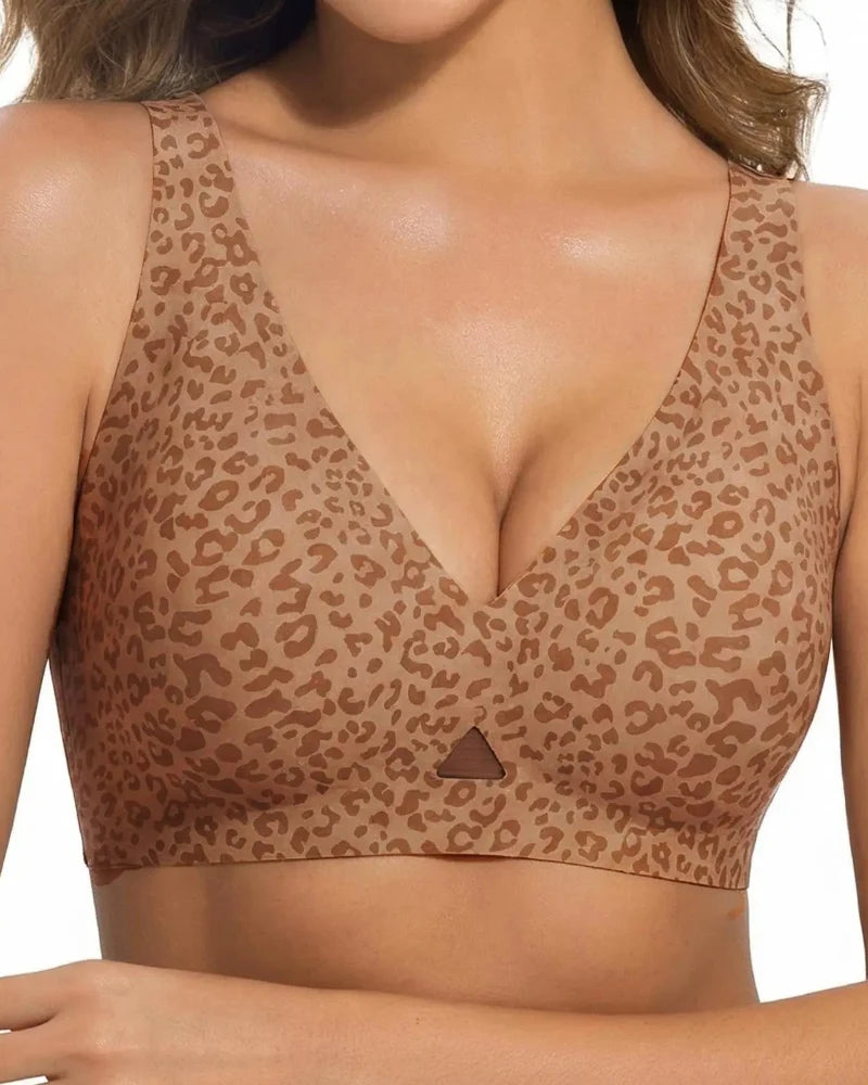 Jelly Soft Wireless Deep V Lift Bra