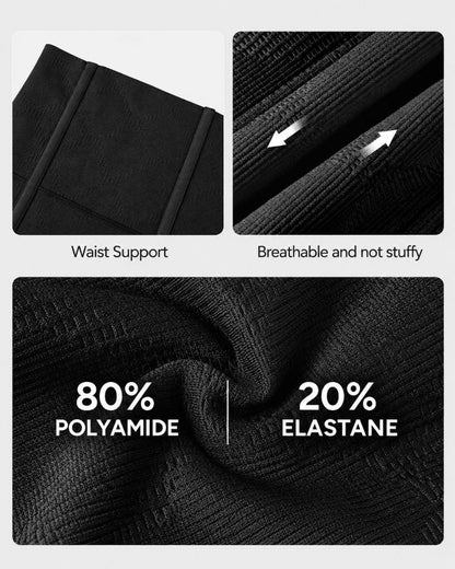 Seamless High-Compression 4-Bone Waist Trainer