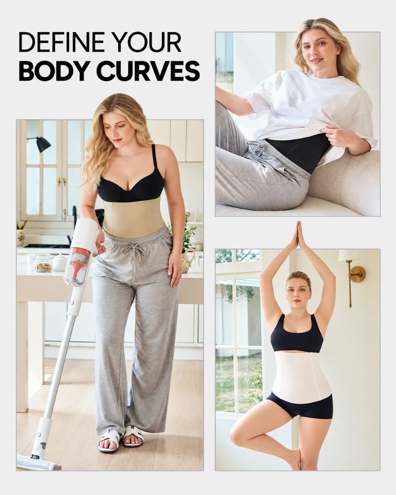 Seamless High-Compression 4-Bone Waist Trainer