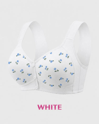 Easy Front-Closure Wireless Support Bra