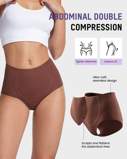 Light Sculpt High-Waist Seamless Shaping Panties – 6 Pack