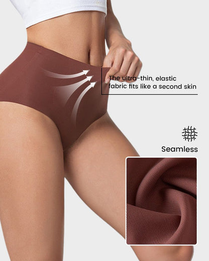 Light Sculpt High-Waist Seamless Shaping Panties – 6 Pack