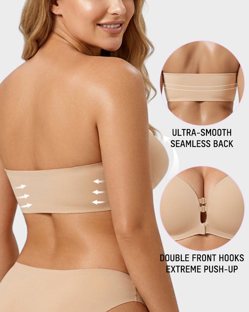 Comfortable Seamless Non-Slip Wireless Padded Support Bra
