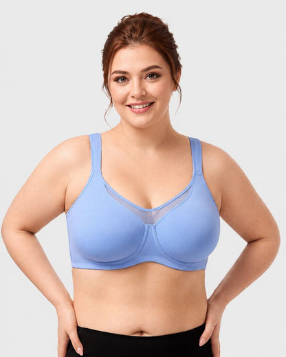 Plus Size Cooling Full Coverage Minimizer Bra