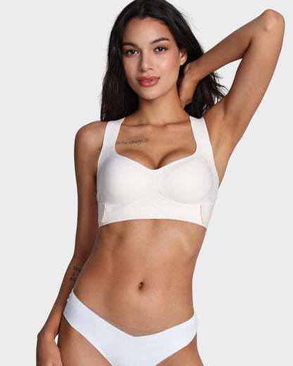 Wireless Criss-Cross Back Support & Shaping Bra