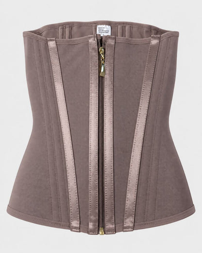 15-Bone Zip-Up High-Compression Waist Cincher