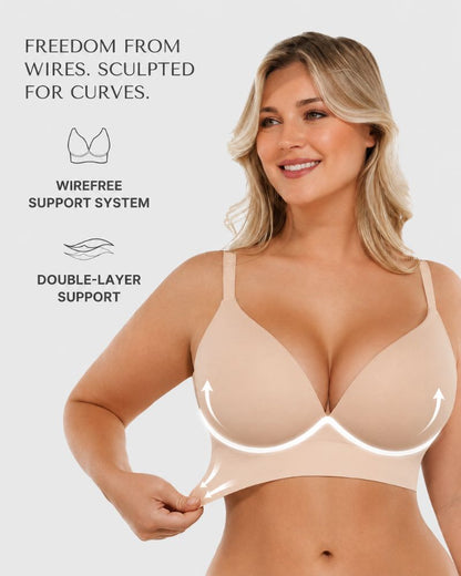 Shapecurve Seamless Embrace Wireless T-Shirt Bra