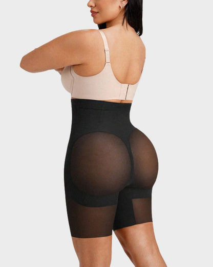 High-Waist X-Compression Tummy Control Shaping Shorts