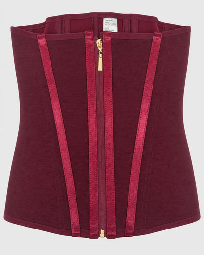 15-Bone Zip-Up High-Compression Waist Cincher