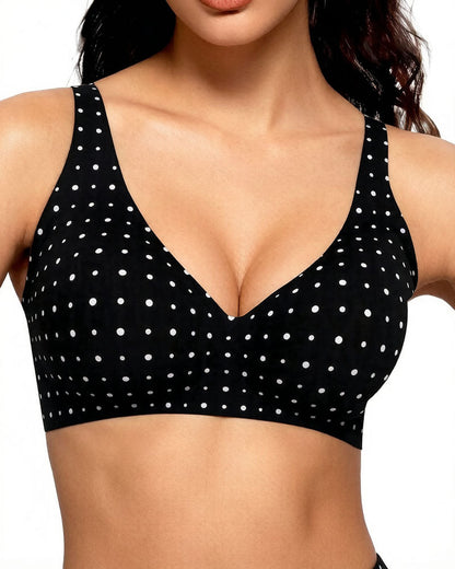 Deep V Seamless Wireless Push-Up Bra