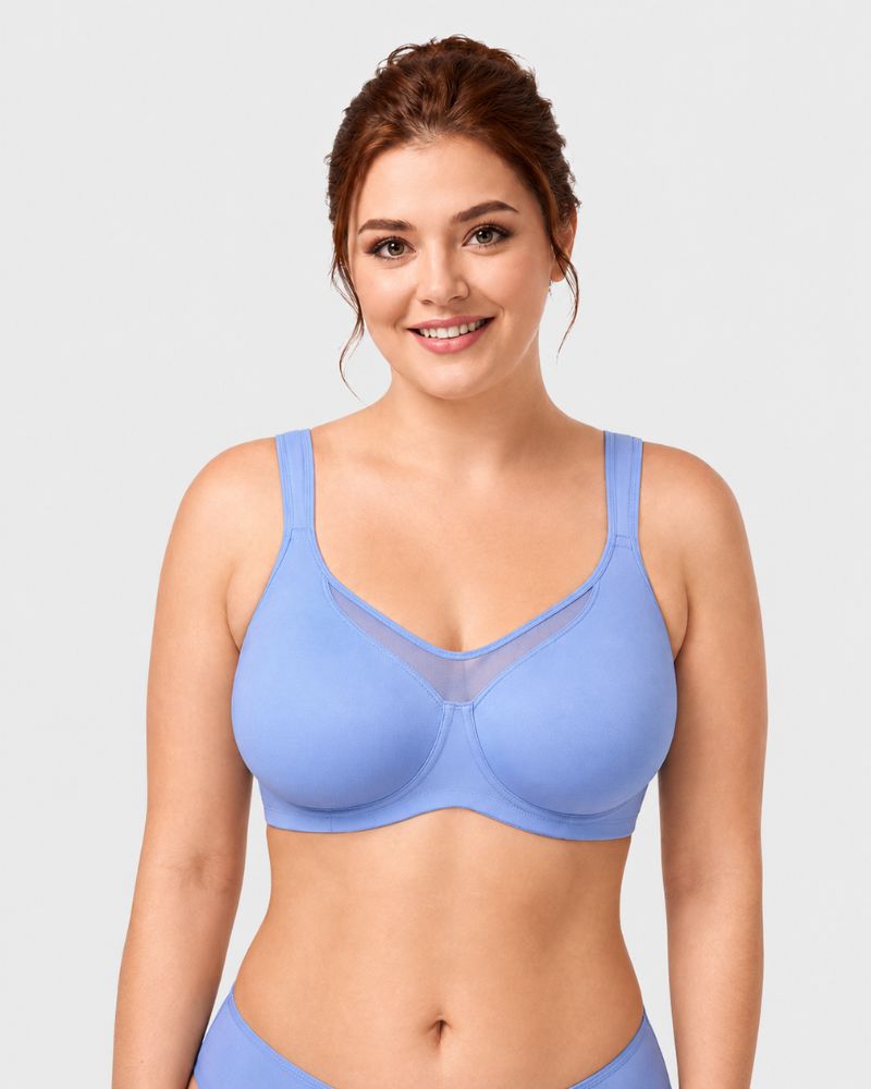 Plus Size Cooling Full Coverage Minimizer Bra