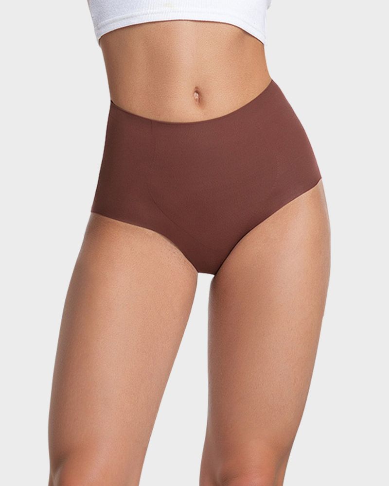 Light Sculpt High-Waist Seamless Shaping Panties – 6 Pack