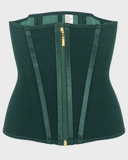 15-Bone Zip-Up High-Compression Waist Cincher