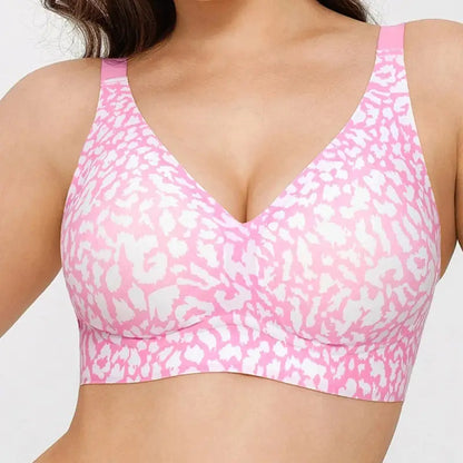 Deep V Seamless Wireless Push-Up Bra