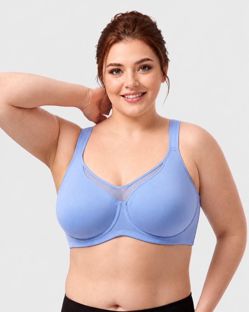 Plus Size Cooling Full Coverage Minimizer Bra