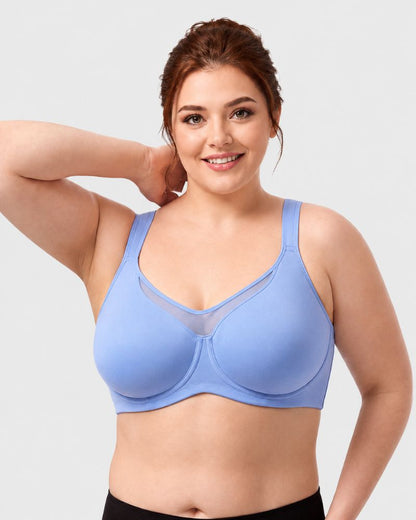 Plus Size Cooling Full Coverage Minimizer Bra