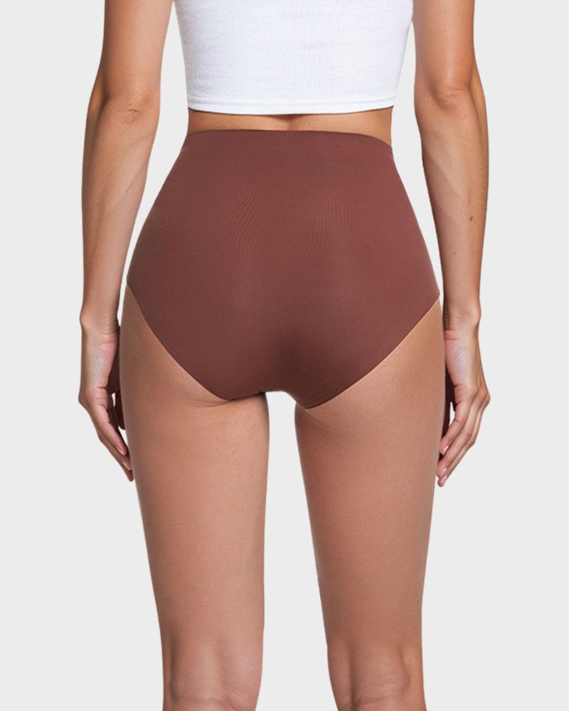 Light Sculpt High-Waist Seamless Shaping Panties – 6 Pack