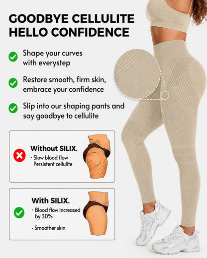 3D Textured Tummy Control & Butt-Lifting Leggings