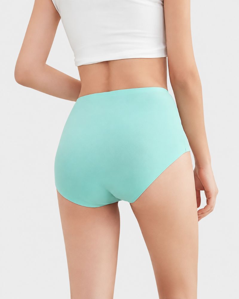 5-Pack High-Waist Seamless No-Show Briefs
