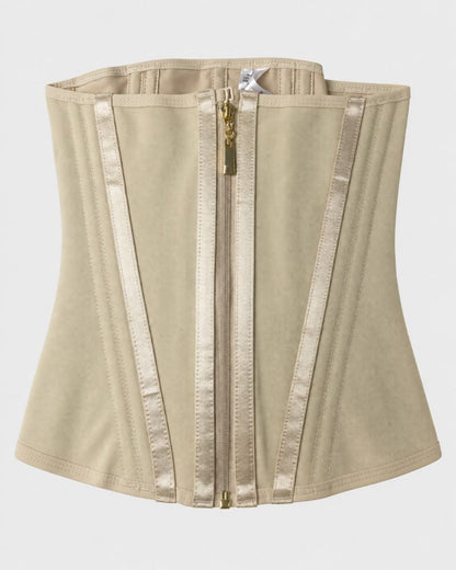 15-Bone Zip-Up High-Compression Waist Cincher