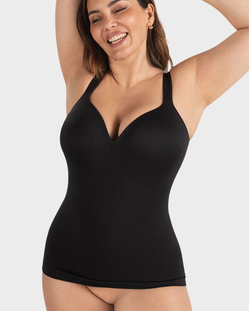 Sweetheart Built-In Bra Shaping Cami