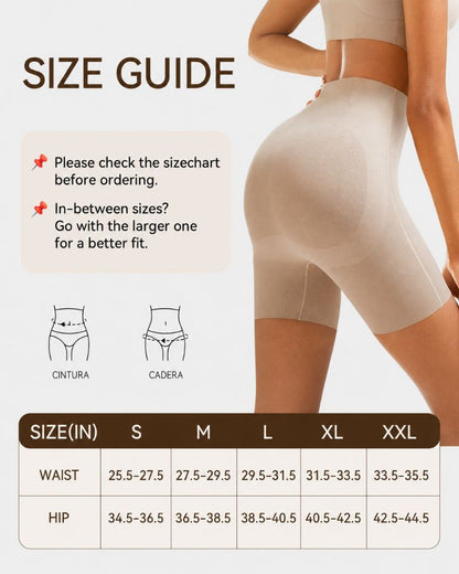 High-Waist Seamless Tummy Control Shaper Shorts