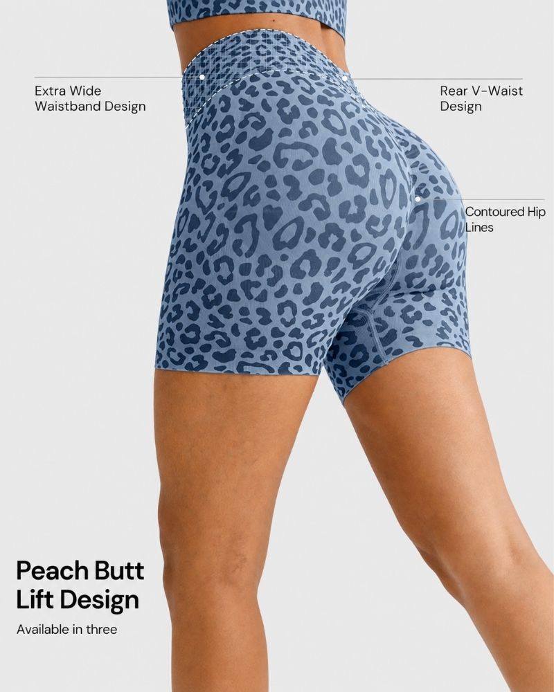 High-Waist Seamless Scrunch Butt-Lifting Shorts & Leggings