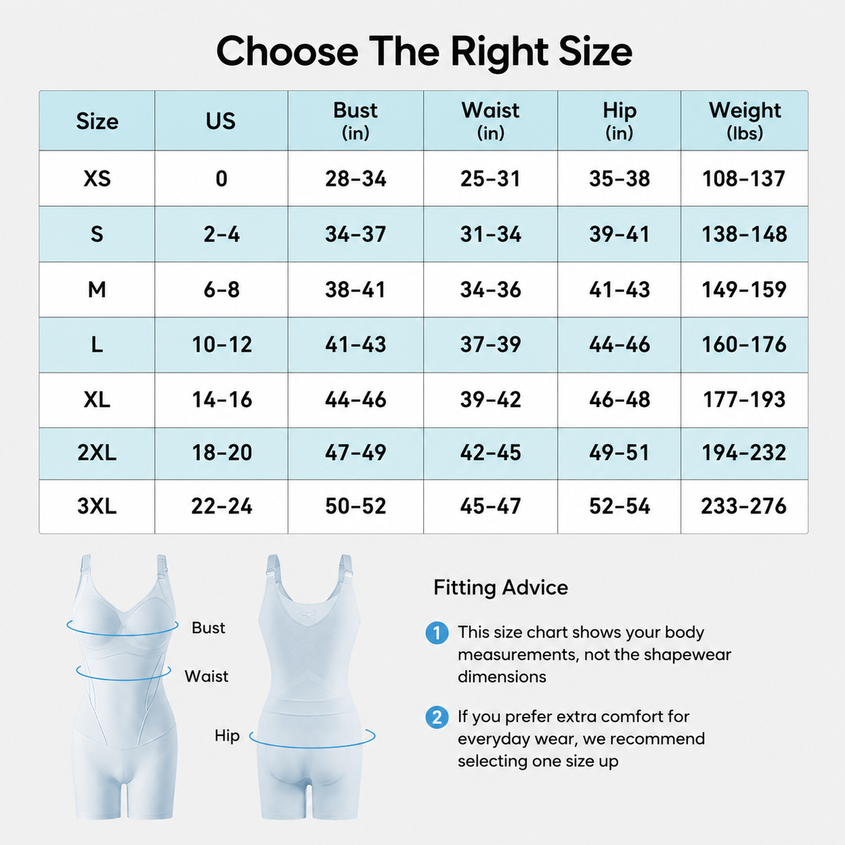 Easy-Off Mesh Cooling 360° Sculpting Shapewear Bodysuit