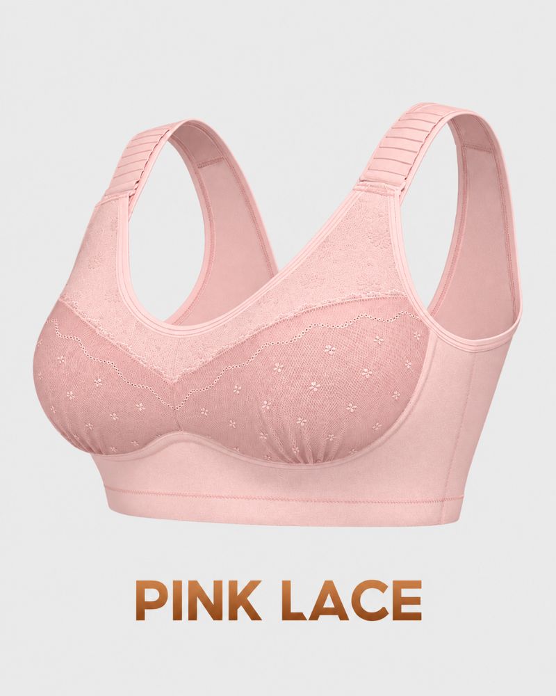 Custom-Lift Easy-On Wireless Full-Coverage Bra
