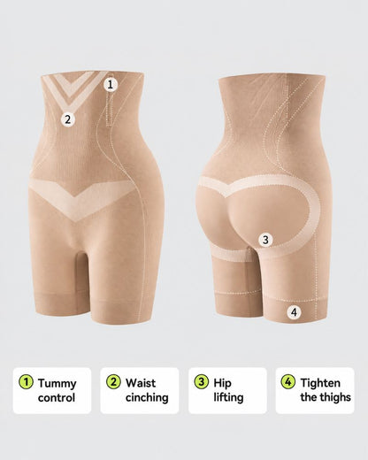 High-Waist Tummy Control Butt-Lift Shaper Shorts