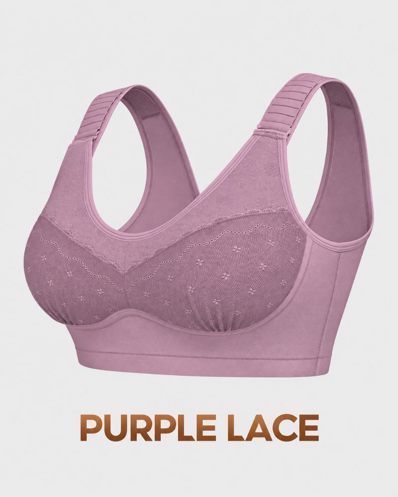 Custom-Lift Easy-On Wireless Full-Coverage Bra