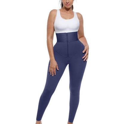 AirSlim ElasticFuse High-Waist Shaping Leggings – Tummy Control, Comfy Support, Black