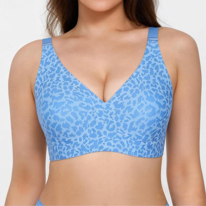 Deep V Seamless Wireless Push-Up Bra