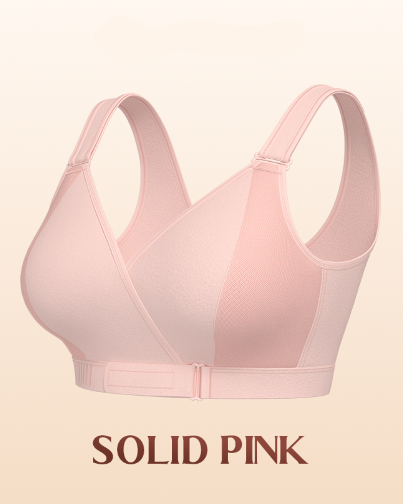 Easy-Wear Front Wrap Comfort Bra