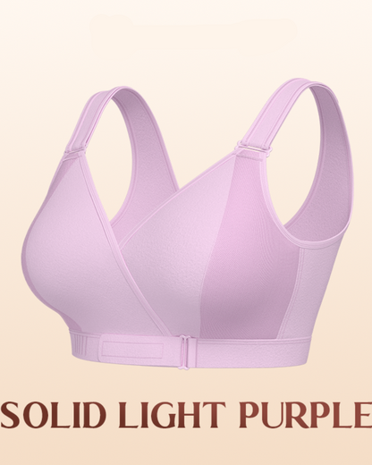 Easy-Wear Front Wrap Comfort Bra