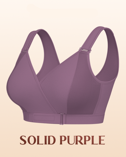 Easy-Wear Front Wrap Comfort Bra