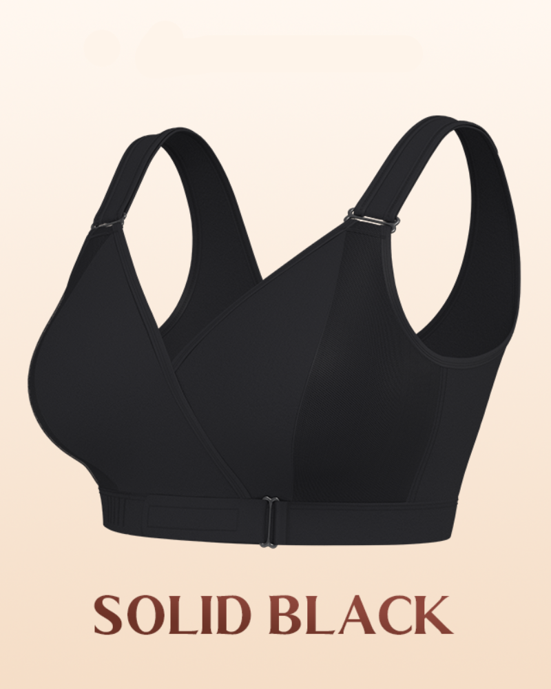 Easy-Wear Front Wrap Comfort Bra