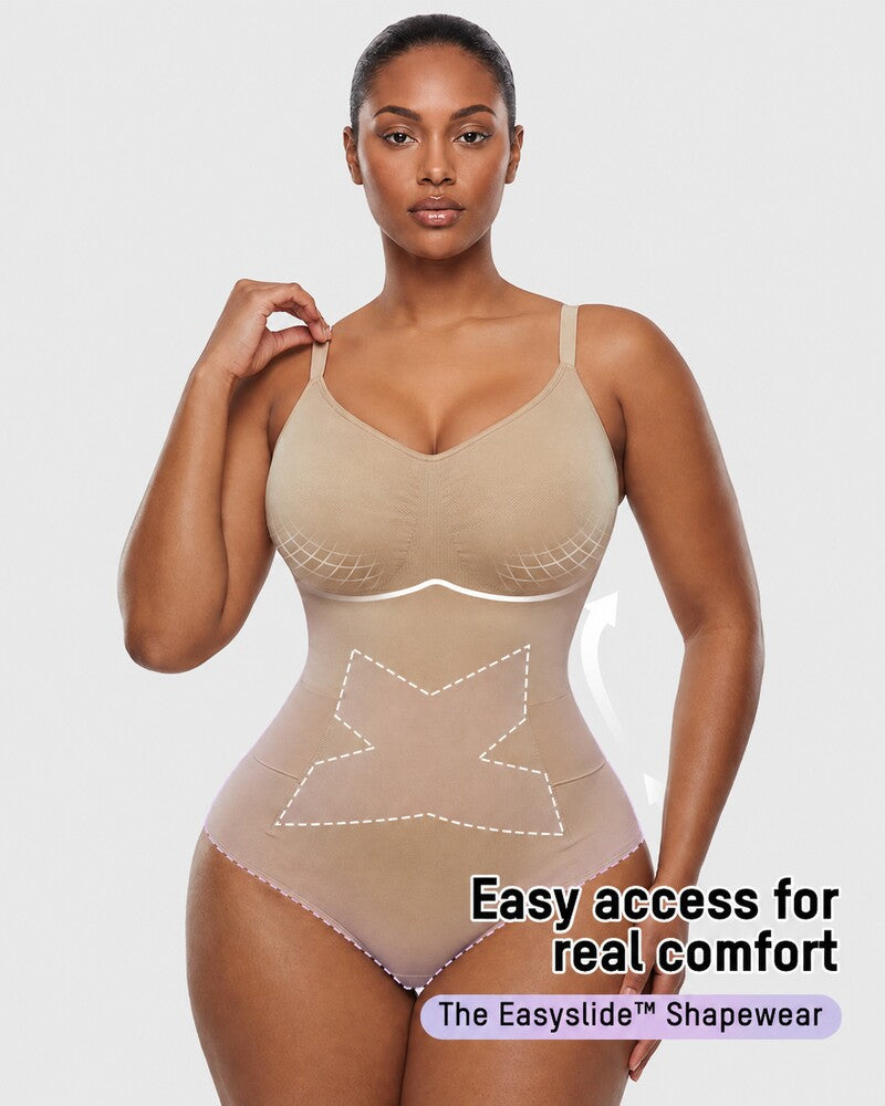 Easyslide™ Deep V Camisole Bodysuit Shapewear