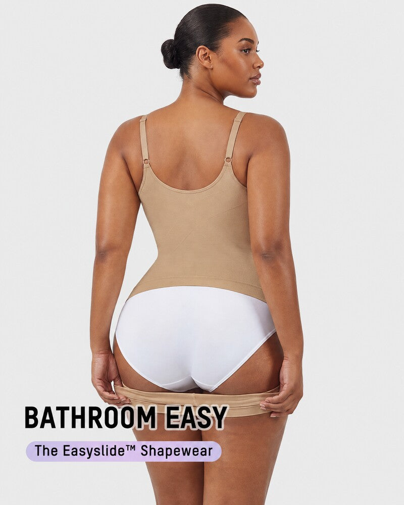 Easyslide™ Deep V Camisole Bodysuit Shapewear