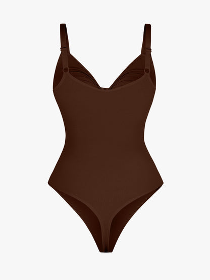 Shape-curve Tummy Control Seamless Zipper Shaping Bodysuit