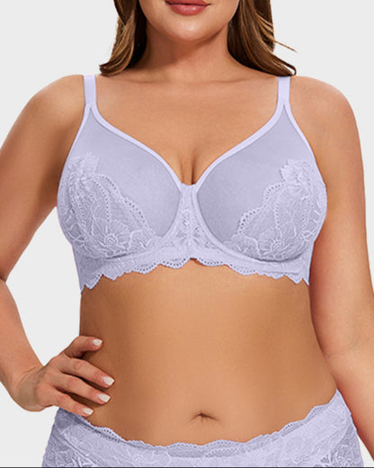 Full Coverage Lace Minimizer Bra