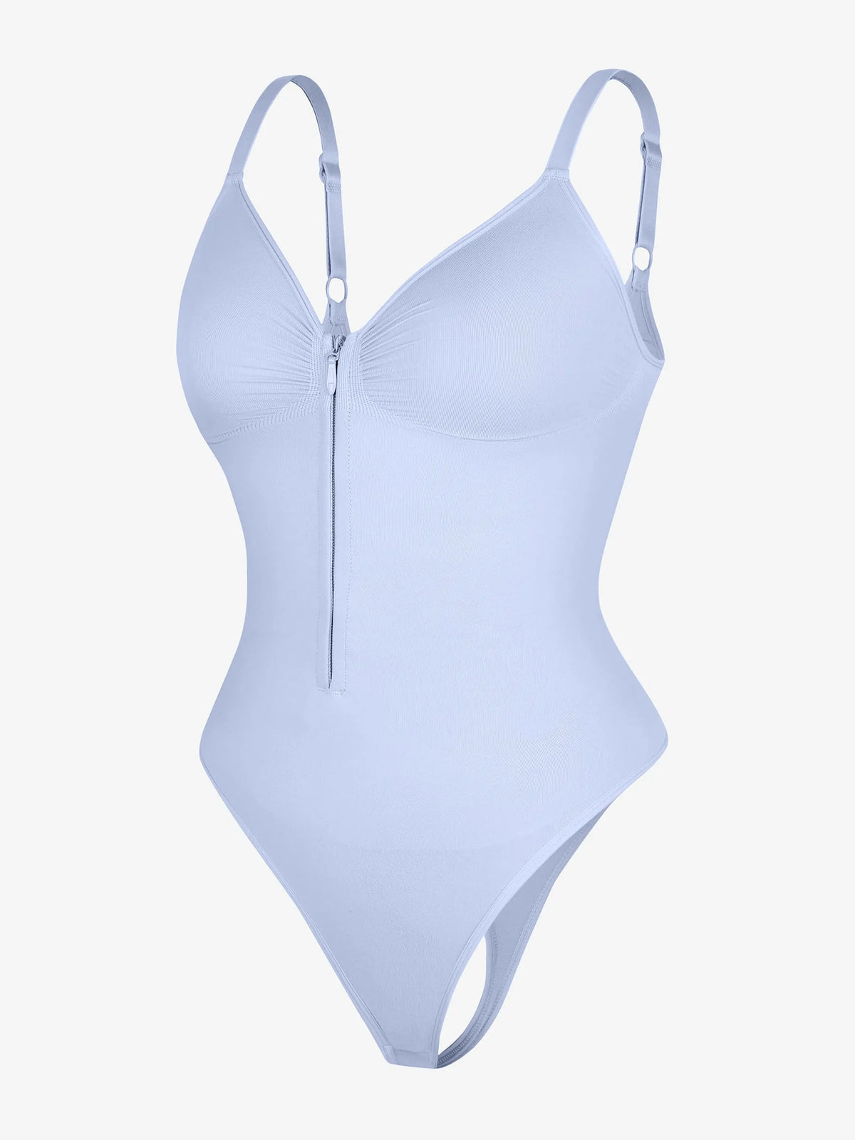 Shape-curve Tummy Control Seamless Zipper Shaping Bodysuit