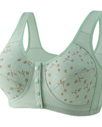 Front Closure Wireless Bras for Women