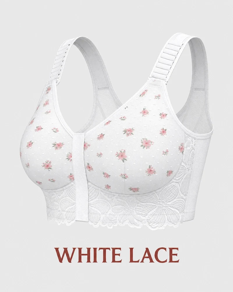 Custom-Lift & Soft Cotton Back Support Bra