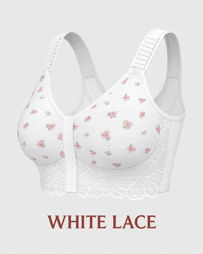Custom-Lift & Soft Cotton Back Support Bra