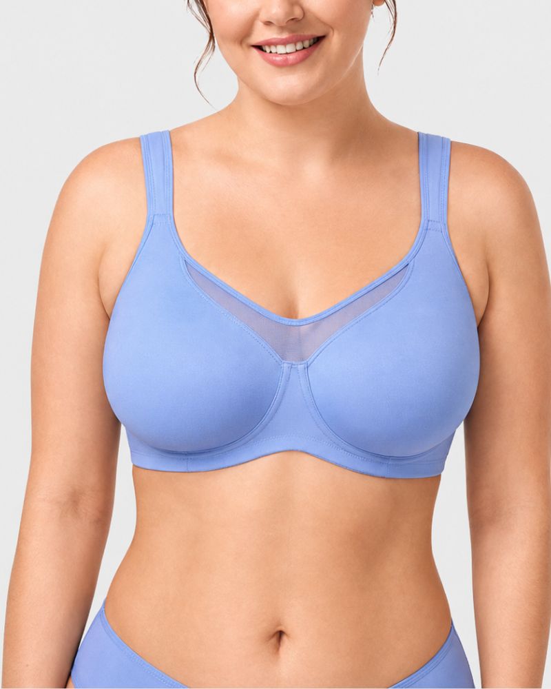 Plus Size Cooling Full Coverage Minimizer Bra