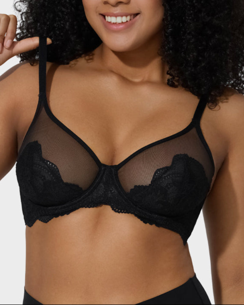 Full Coverage Lace Minimizer Bra