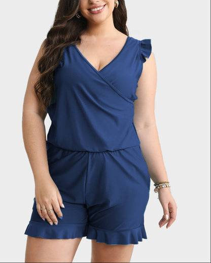 Built-in Bra Swim Romper